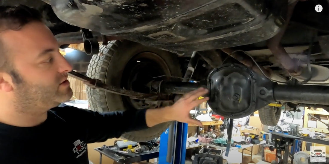 Rear Axle Identification Tips - The JeepsterMan