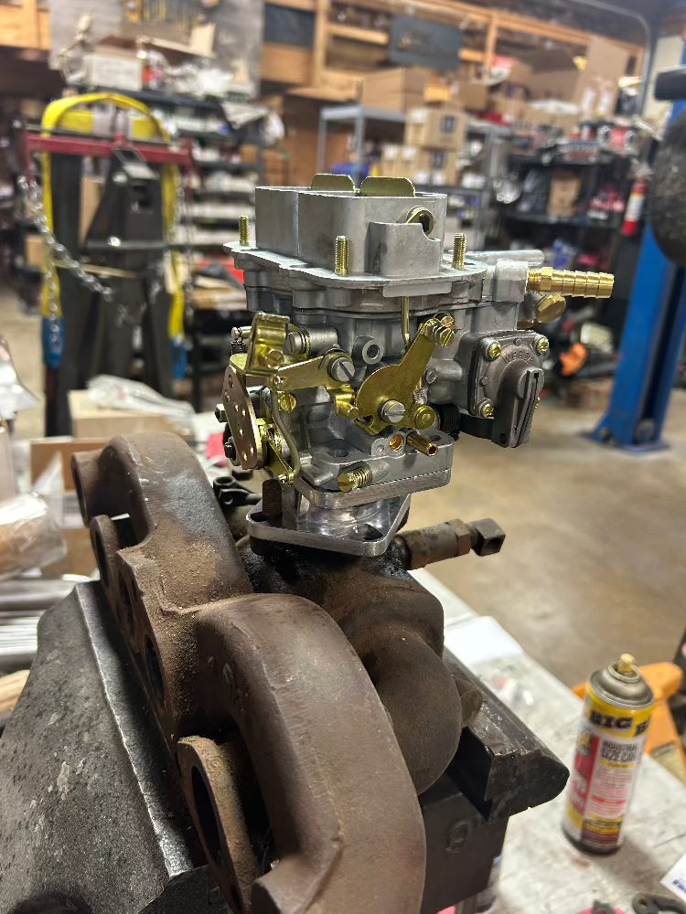 Weber Conversion Kit, YF and WA1 Replacement, 4-134 L Head, 1941-1953, Willys and Jeep