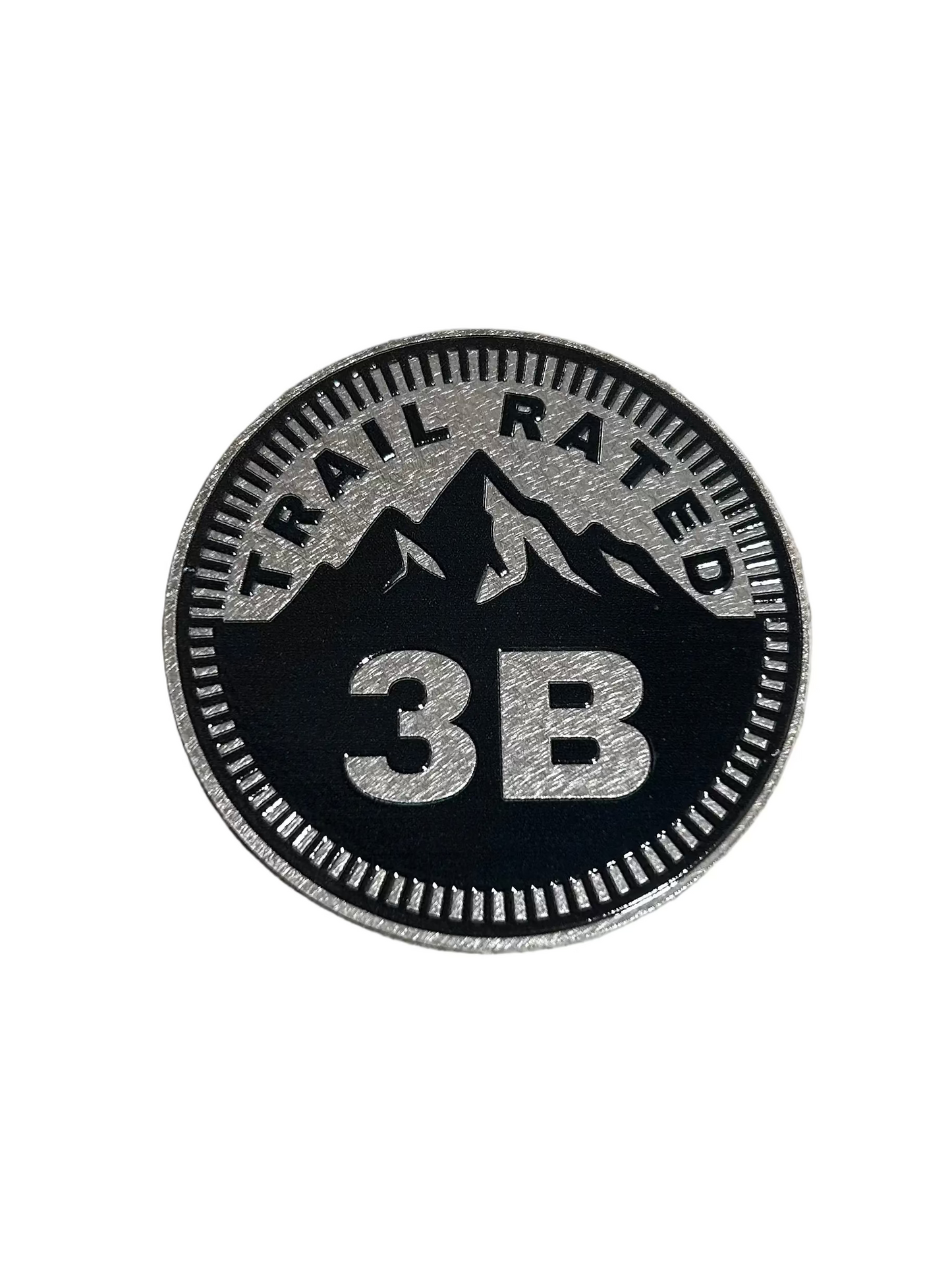Willys Jeep CJ-3B Trail Rated Badge