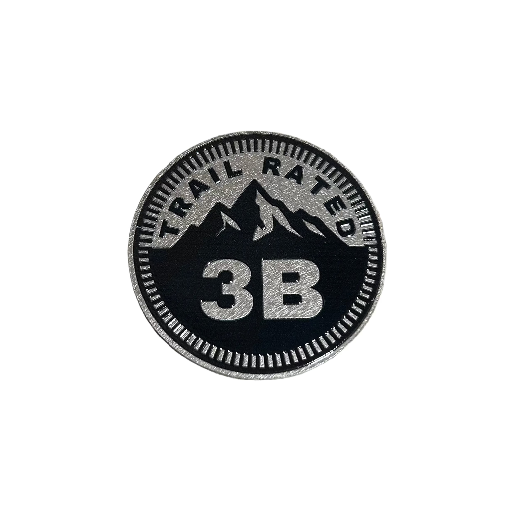 Willys Jeep CJ-3B Trail Rated Badge