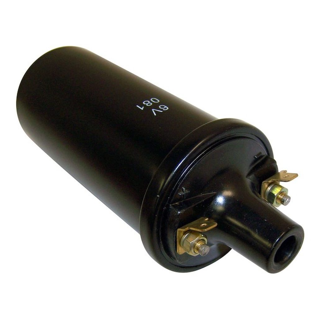 Ignition Coil – 6 Volt (Internal Resistor) – Willys Jeep & Truck (1941–1958)