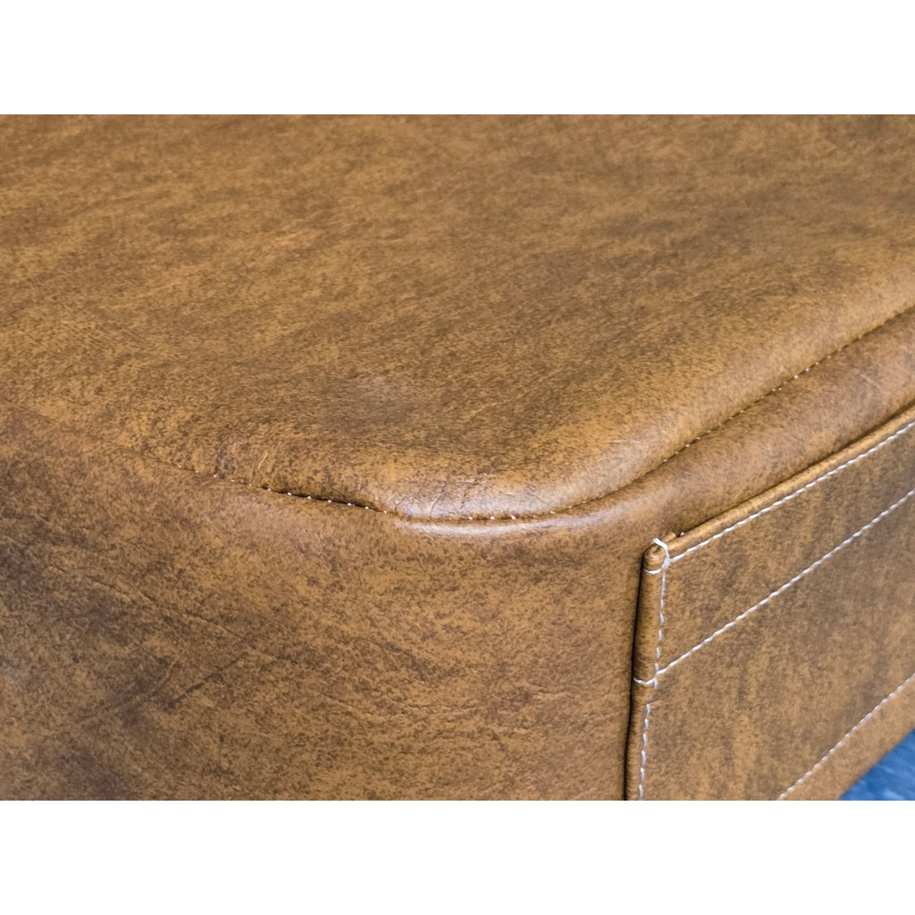 Big Willy Front Vinyl Seat Cover & Cushion Set, (1945 - 1971) Willys Jeep CJ2A, CJ3A, CJ3B, M38, M38A1 - The JeepsterMan