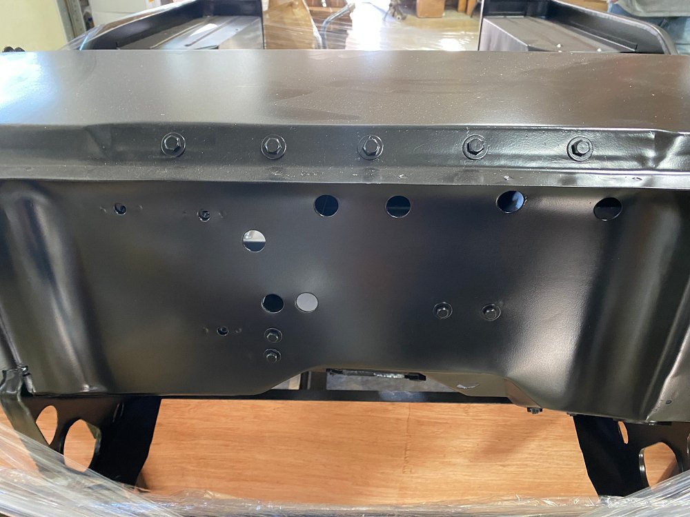 CJ - 2A Complete Body Tub Kit, Late Style, Steel, 1945 - 1949, Willys Jeep CJ - 2A - The JeepsterMan