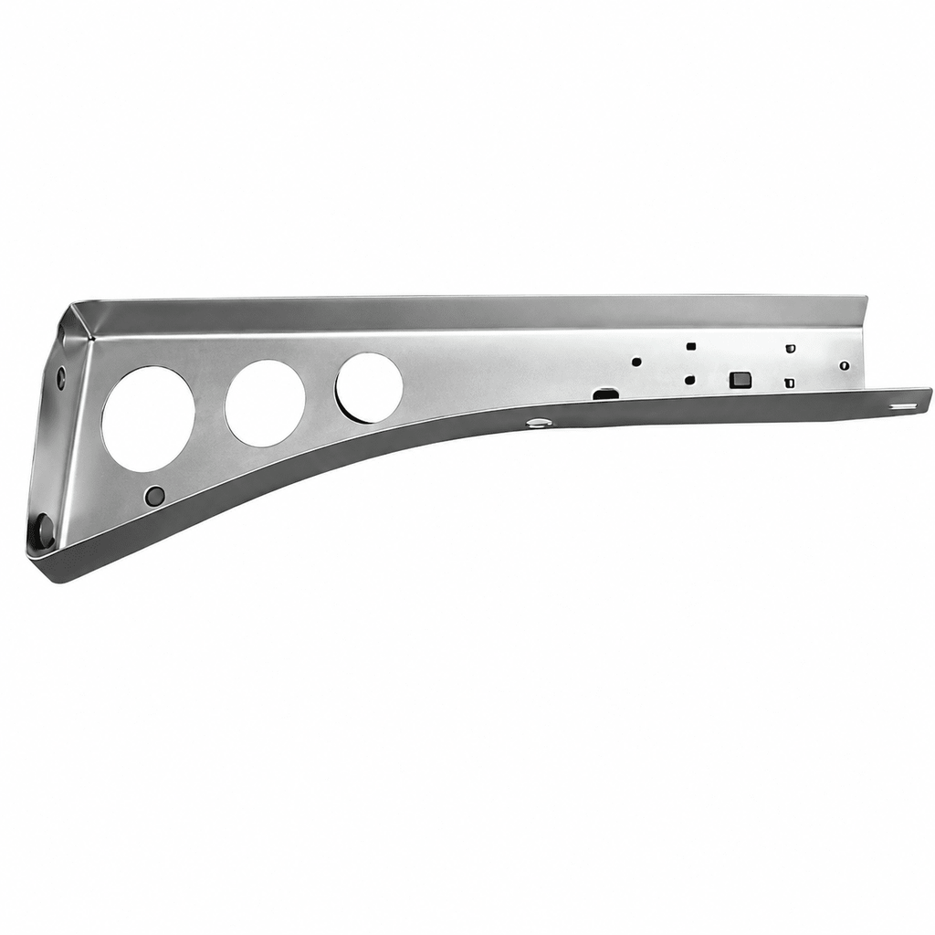 Cowl & Dash Support Brace, US Made, Passenger (RH), 1941-1953, MB, GPW, CJ-2A, 3A, M38 - The JeepsterMan