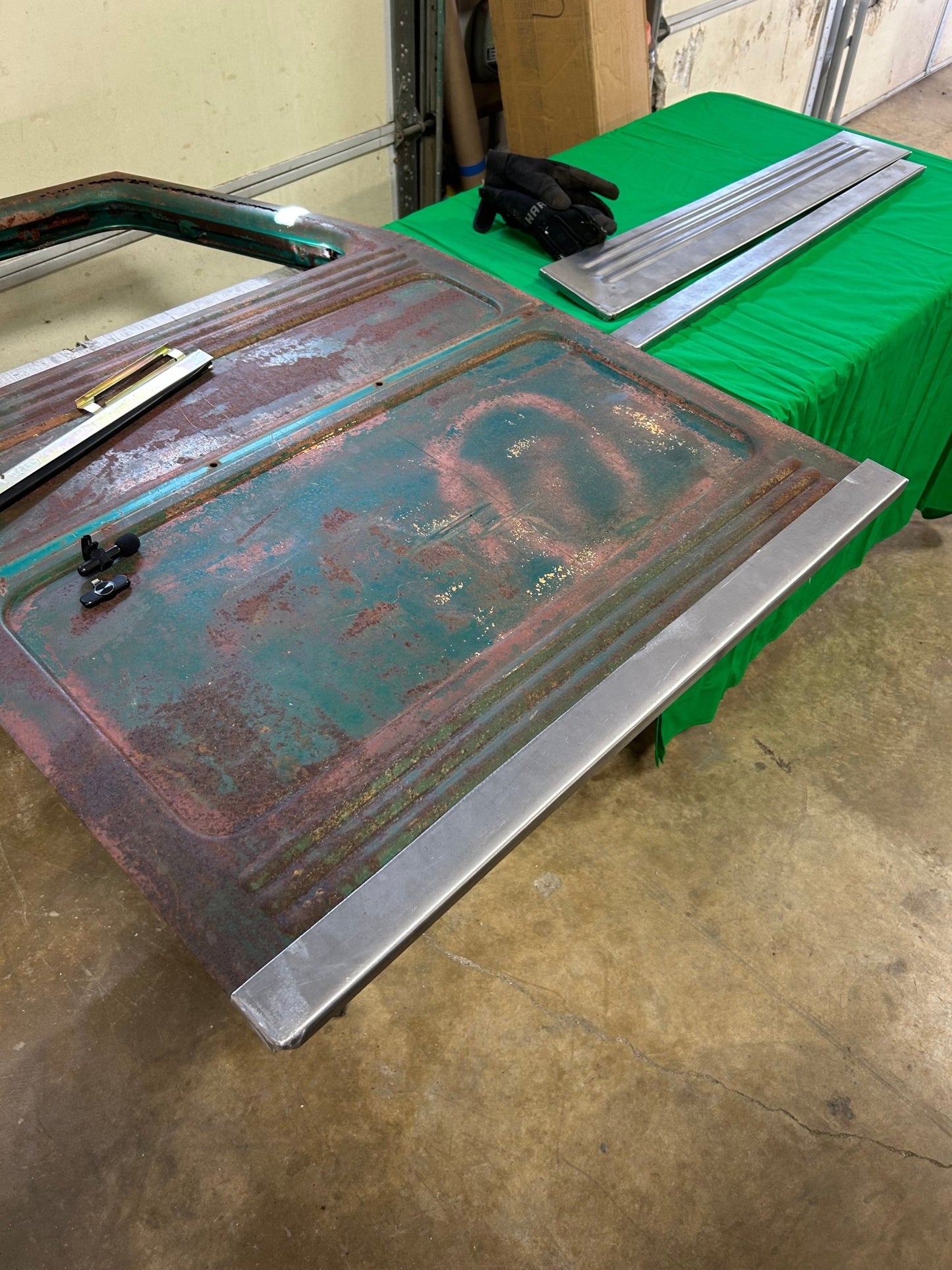 Door Patch Panel (Short), LH, 1946 - 1964, Willys Truck, Station Wagon, Sedan Delivery - The JeepsterMan