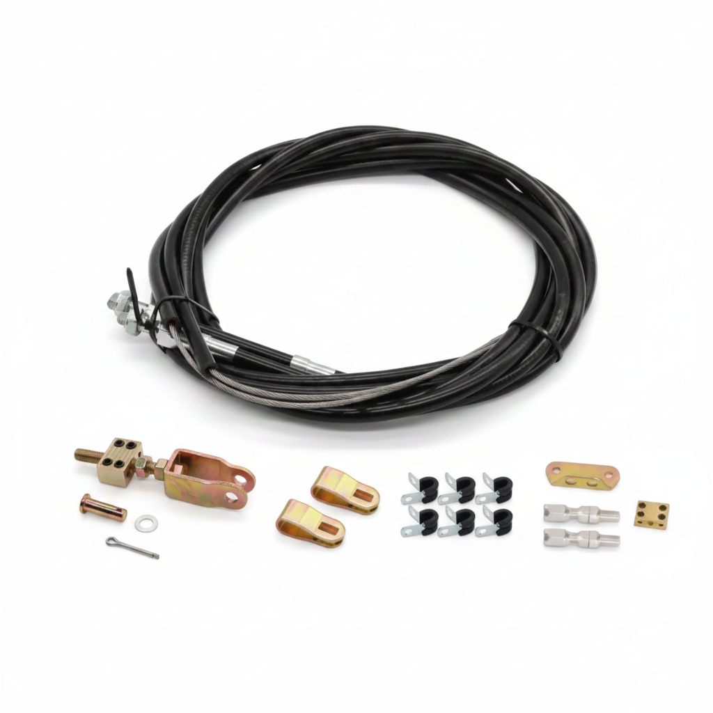 Universal rear emergency brake cable for Willys Jeep