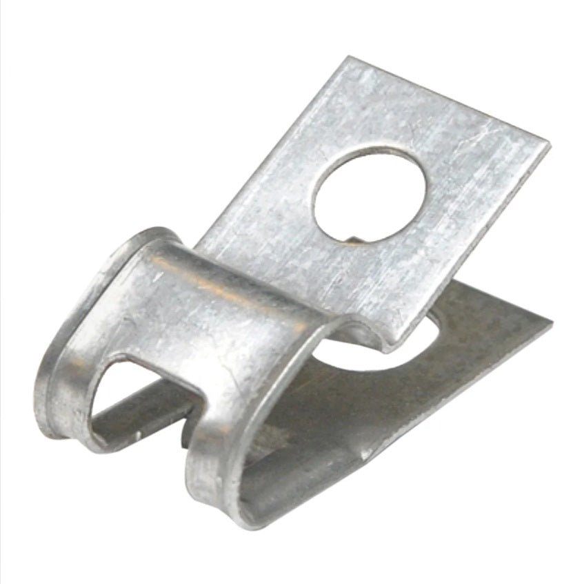 Fuel Line Clip, 1/4" or 5/16" Steel Line, 1941 - 1986, Willys and Jeep - The JeepsterMan