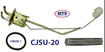 Fuel Sending Unit Kit, USA Made, 1982 - 1986, Jeep CJ - 5, CJ - 7, & CJ - 8 w/ Factory Plastic 20 Gallon - The JeepsterMan