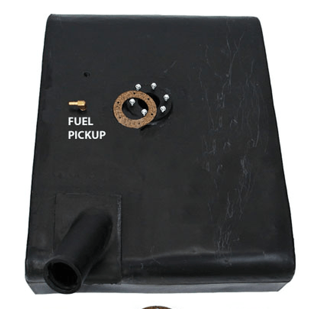 Fuel Tank, Poly, Passenger Side, 6 Hole, 1955 - 1972 Jeep CJ - 5 & CJ - 6 - The JeepsterMan