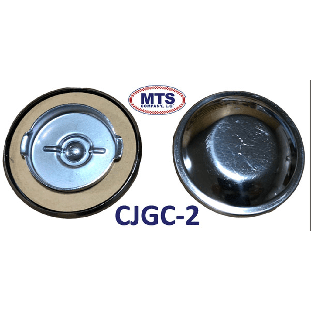 Gas Cap, Non - Vented, 1945 - 1972 Willys and Jeep CJ Series w/ Poly Under Seat Tank - The JeepsterMan