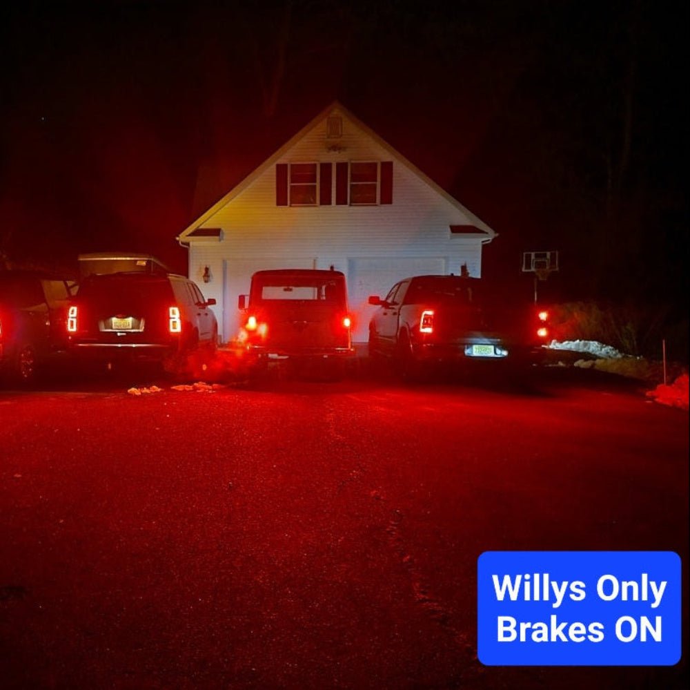 LED Tail Light Kit, 1952 - 1964, Willys Station Wagon - The JeepsterMan