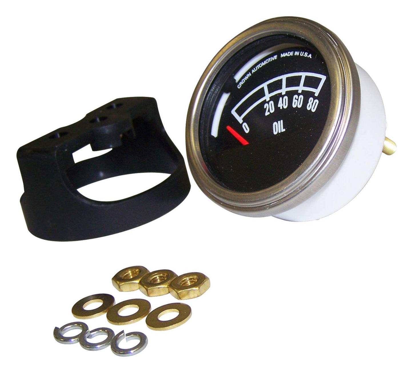 Oil Pressure Gauge, 4 Stud, 1976 - 1986, Jeep CJ - 5, CJ - 6 & CJ - 7 - The JeepsterMan