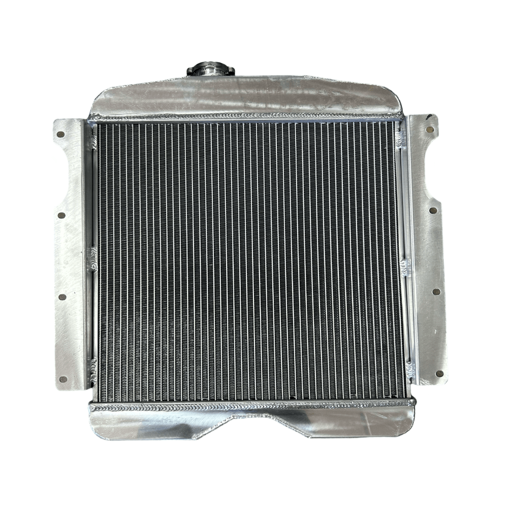Radiator, Aluminum, 226 L Head, Super Hurricane, 1954 - 1963, Willys Station Wagon and Pickup Truck - The JeepsterMan