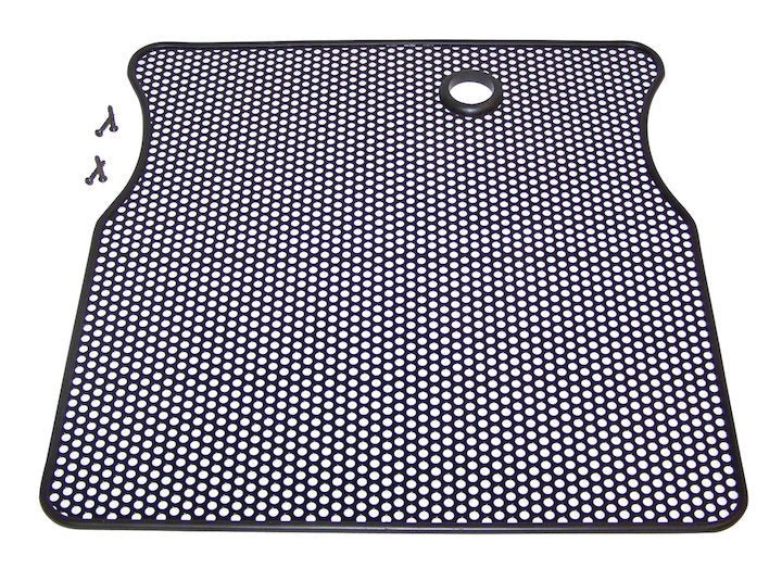 Radiator Bug Shield, Black, 1955 - 1986, Jeep CJ - 5, CJ - 7, CJ - 6, CJ - 8 - The JeepsterMan