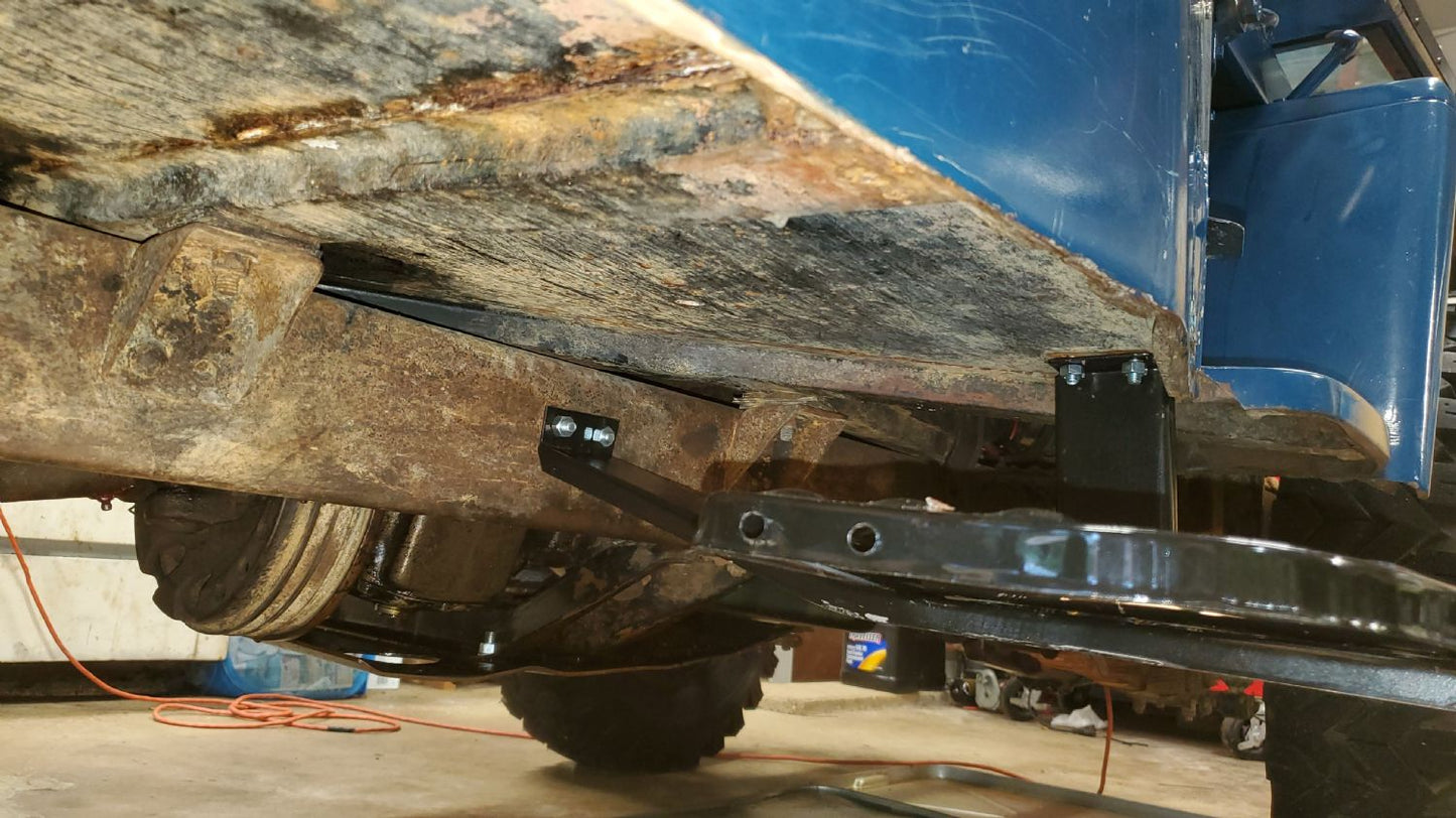 Side Step Kit w/ Brackets, 1941 - 1971, Willys MB, GPW, CJ - 2A, CJ - 3A, CJ - 3B, CJ - 5, M38, & M38A1 - The JeepsterMan