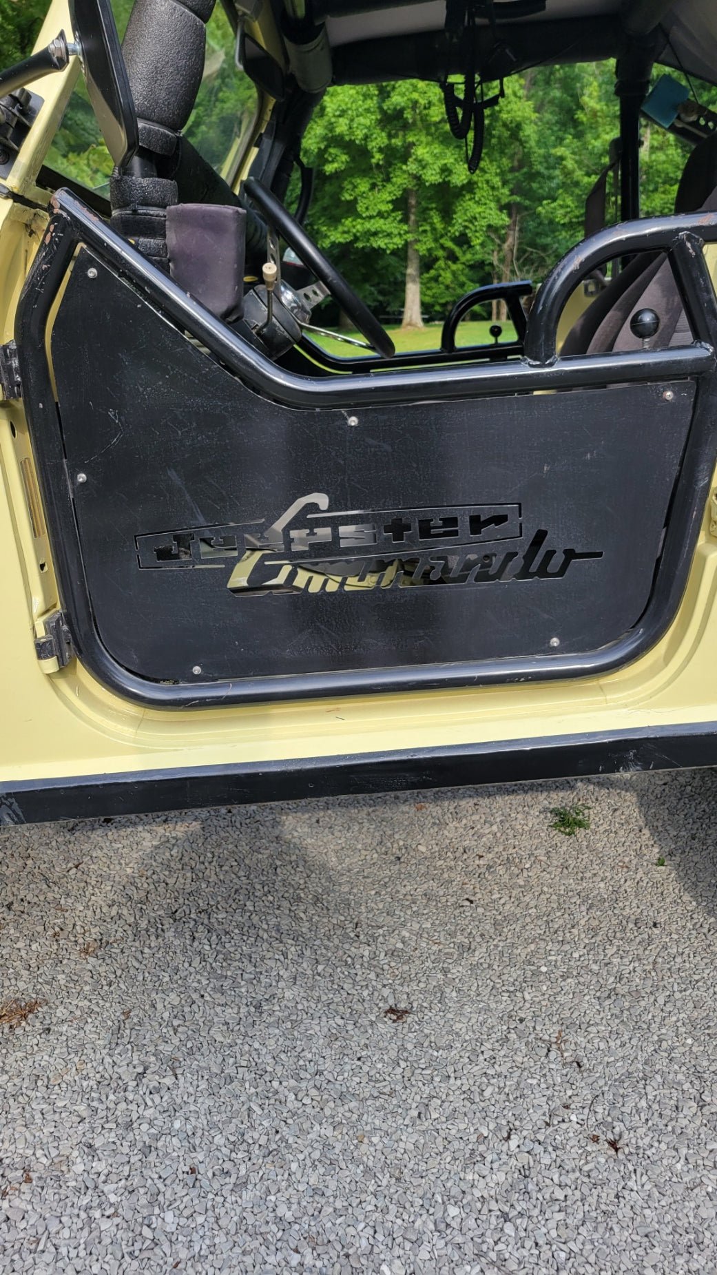 Steel Custom Door Inserts, Tube Doors, 1967 - 1973 Jeepster Commando and Jeep Commando - The JeepsterMan