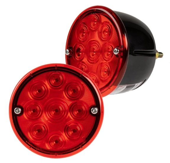 Tail Light Assembly, Pair, LED, 1941 - 1975 Willys and Jeep - The JeepsterMan