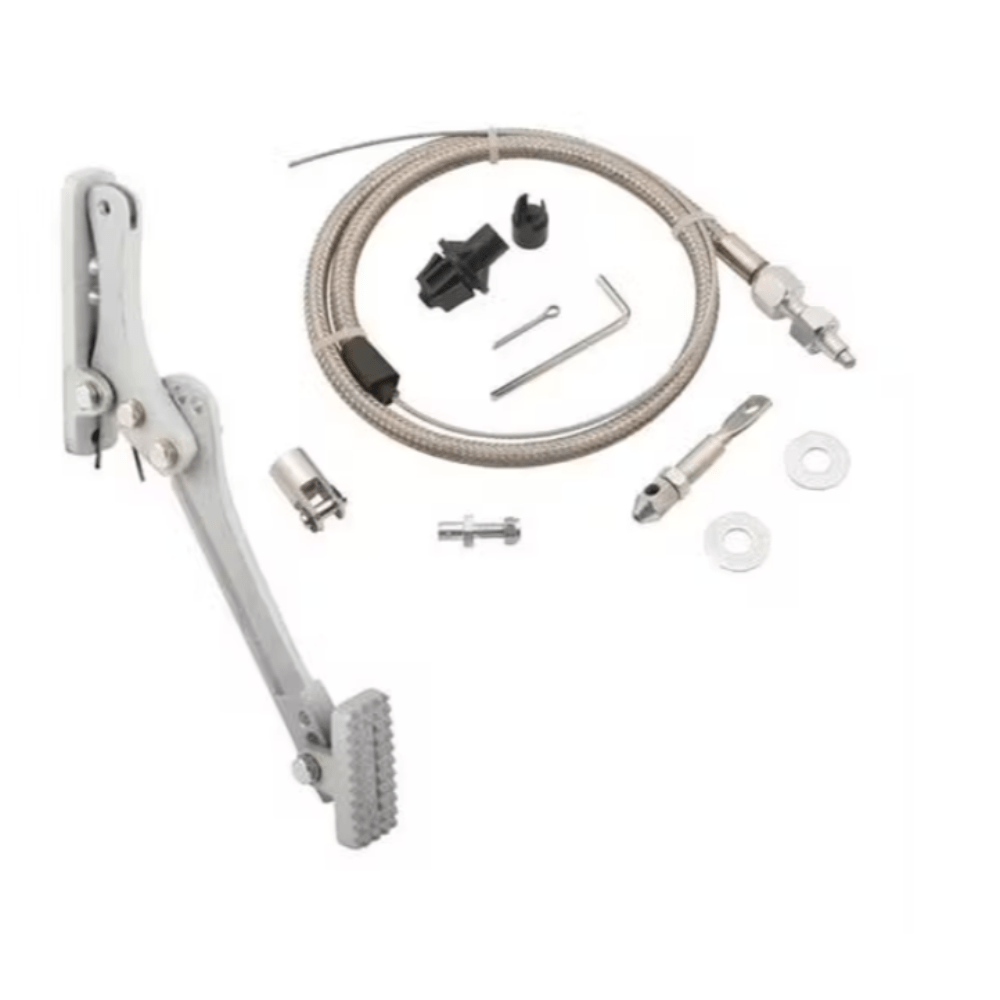 Universal Accelerator Pedal and Throttle Cable, Weber Conversion, 1941 - 1971, Willys and Jeep - The JeepsterMan