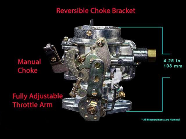 Universal Carburetor, 6 - 226 Engine, 1954 - 1964, Willys Station Wagon and Pickup Truck - The JeepsterMan