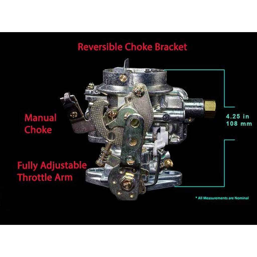 Universal Carburetor, 6 - 226 Engine, 1954 - 1964, Willys Station Wagon and Pickup Truck - The JeepsterMan