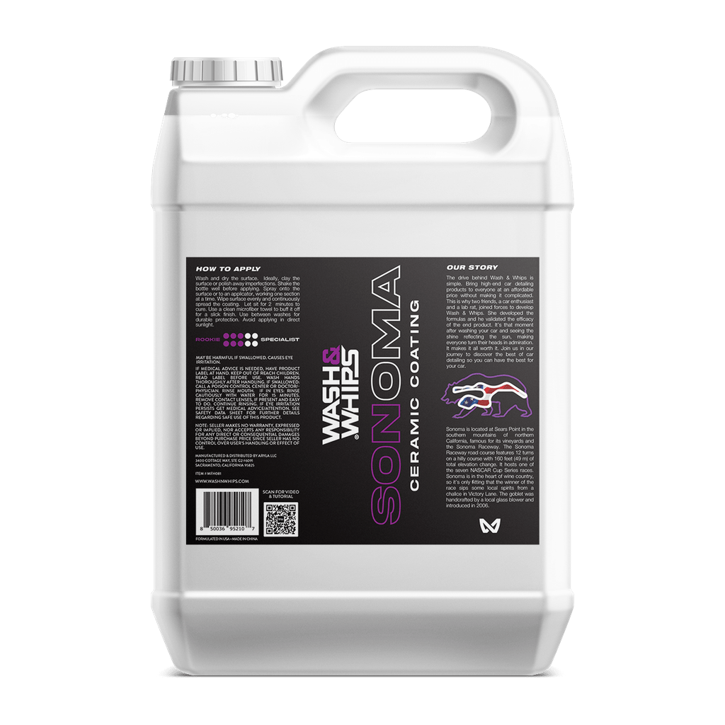 WASH&WHIPS Sonoma Ceramic Finishing Coating Spray - 9H - The JeepsterMan