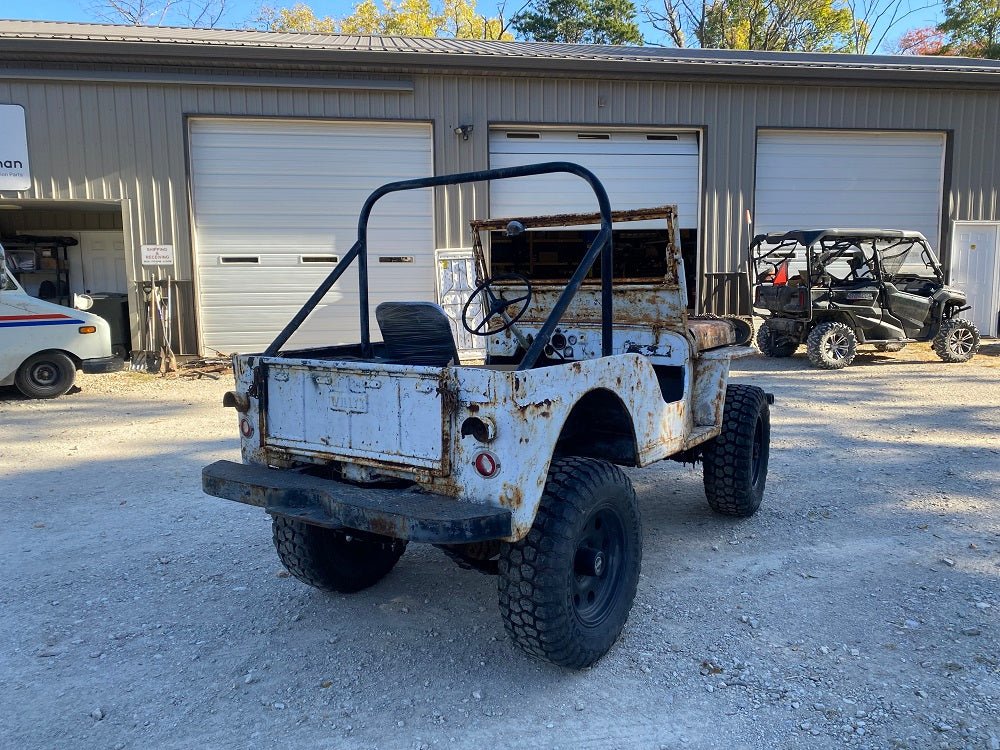 2.5" Lift Kit, 1941-1975, Willys Jeep MB, GPW, CJ2A, CJ3A, CJ3B, M38, M38A1, CJ5, CJ6 - The JeepsterMan