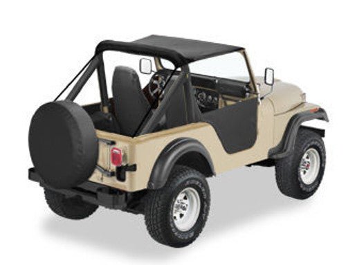 Bikini Top, 1955-1975 Willys & Jeep, CJ-5, CJ-6, and M38A1 - The JeepsterMan