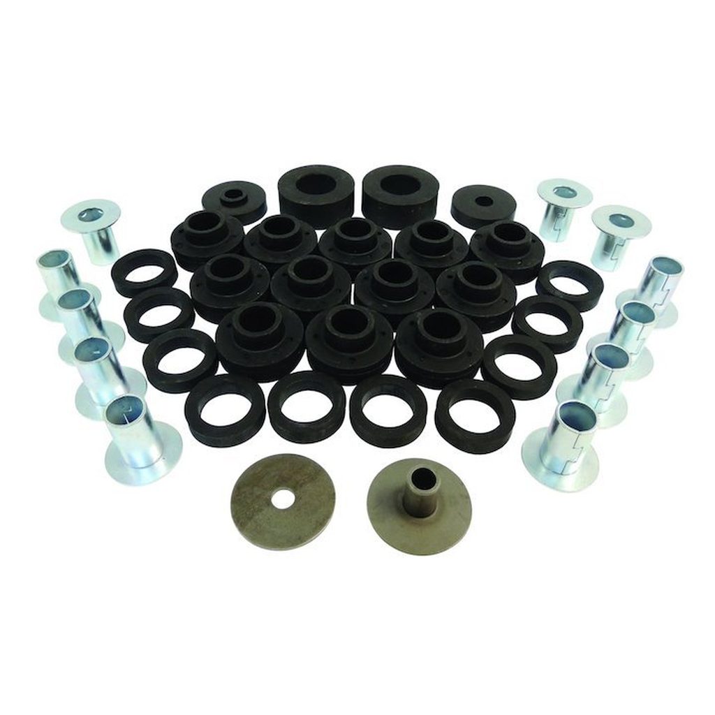 Body Mount Kit, 1979-1986, Jeep CJ-5, CJ-7, & CJ-8 - The JeepsterMan