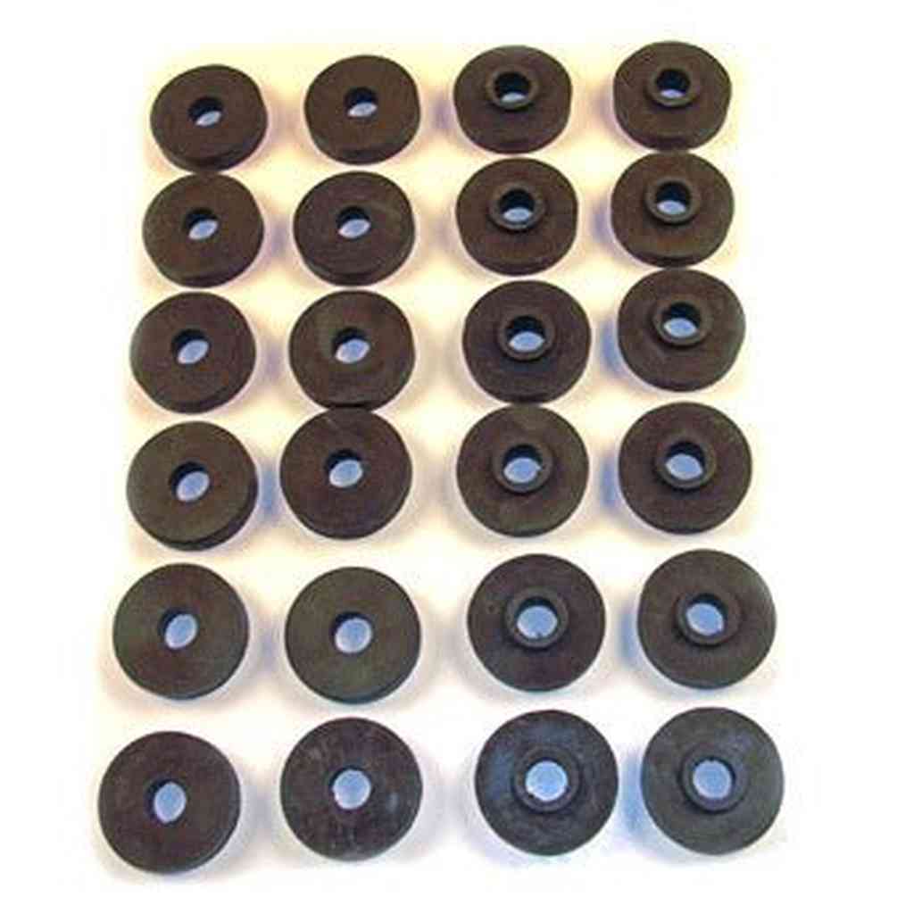 Body Mount Kit, Rubber, 1967-1973, Jeepster Commando and Commando - The JeepsterMan