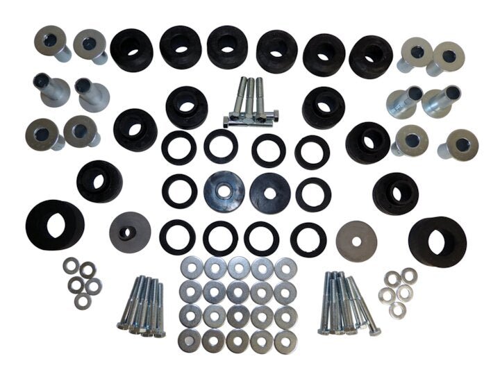 Body Mount Master Kit, 1979-1986, Jeep CJ-5, CJ-7, & CJ-8 - The JeepsterMan