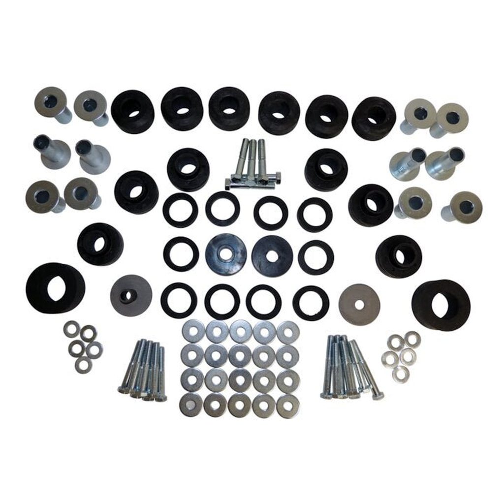 Body Mount Master Kit, 1979-1986, Jeep CJ-5, CJ-7, & CJ-8 - The JeepsterMan
