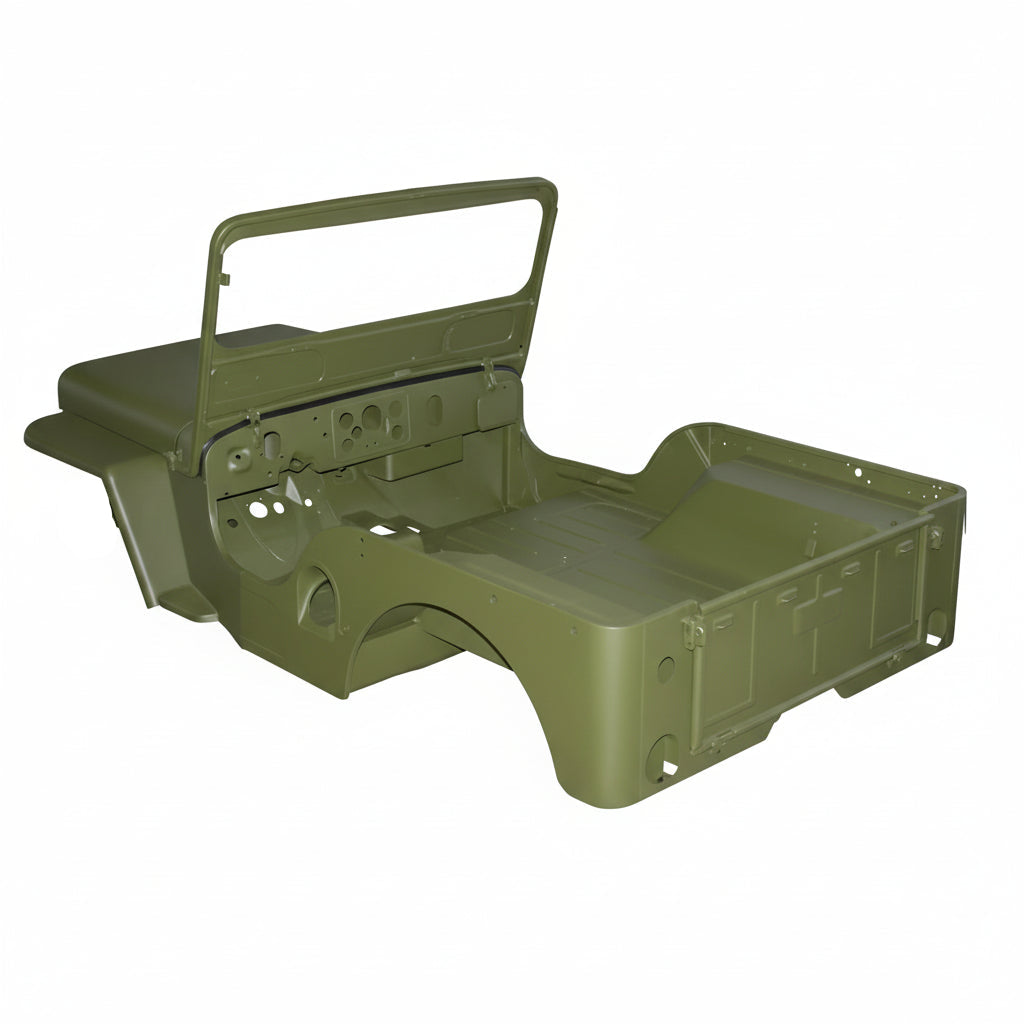 Body Tub Kit , 1950-1952, M38 Willys Jeep - The JeepsterMan