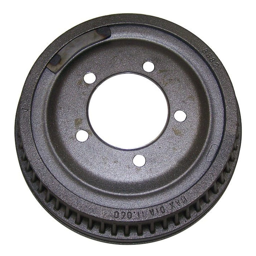 Brake Drum 11' Finned, 1972-1978, Willys & Jeep Commando and CJ Series - The JeepsterMan