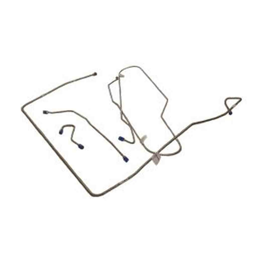 Brake Line Set, Model 53 Rear, 1947-1953 Pick Up Truck w/ 4 Cyl - The JeepsterMan