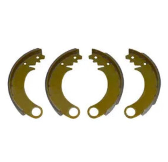 Brake Shoe and Lining Set, 9' Brakes, 1941-1953 Willys and Jeep, MB, M38, CJ-2A, CJ-3A - The JeepsterMan