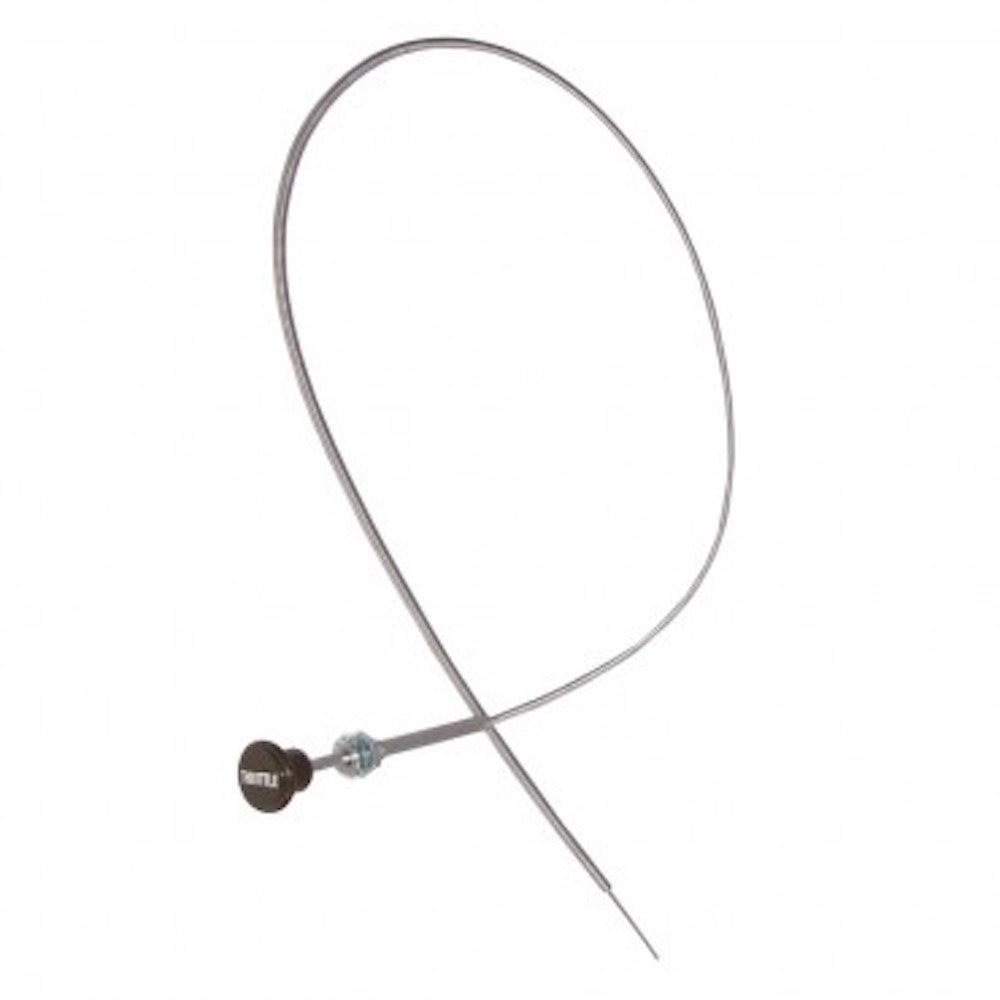 Carburetor Accelerator Cable, Black Knob, 1941-1971, Willys and CJ Series - The JeepsterMan