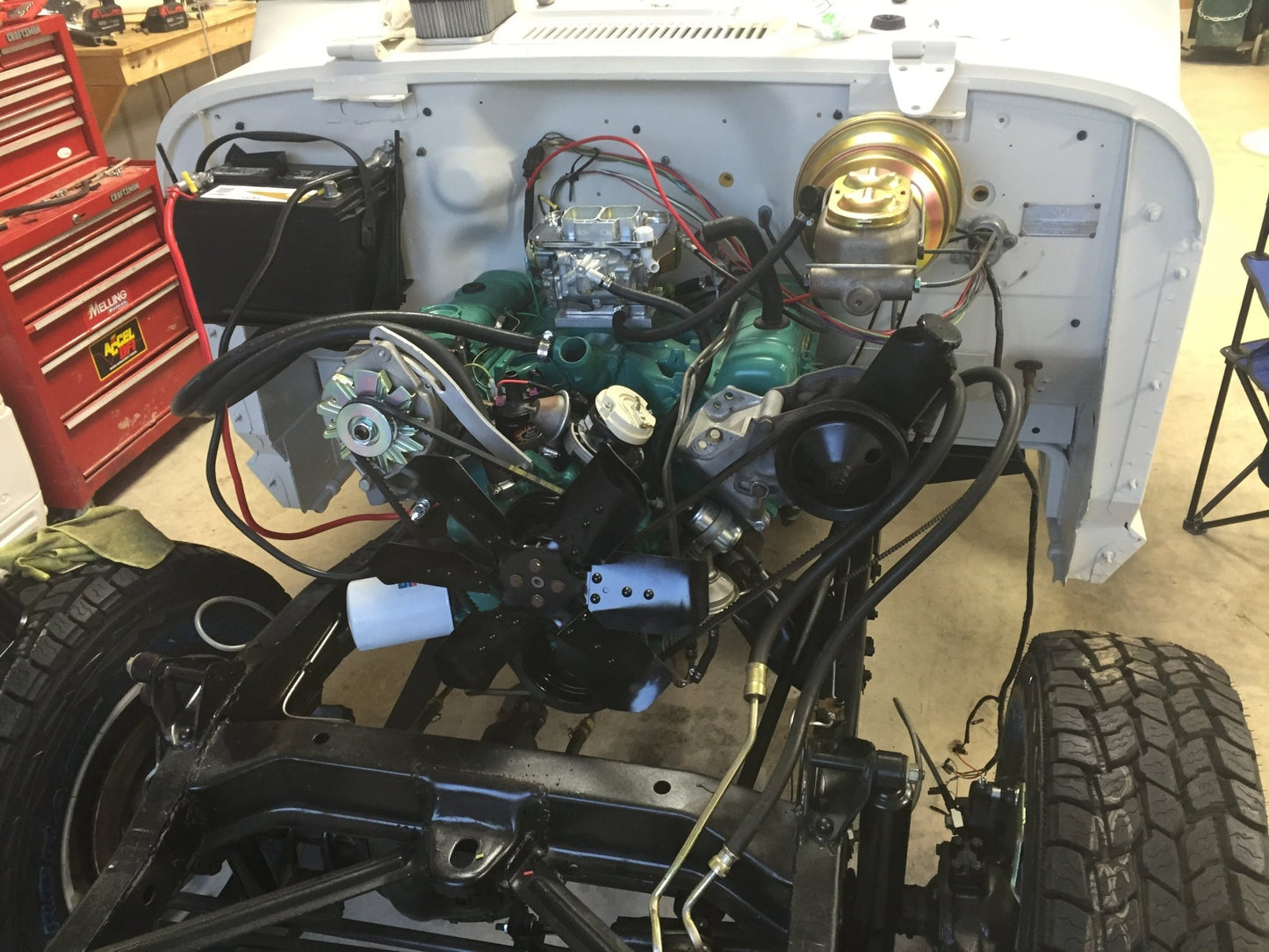 Carburetor, Weber Conversion Kit for the 225 Dauntless V6, 1966-1971, Jeepster Commando, CJ-5, and CJ-6 - The JeepsterMan