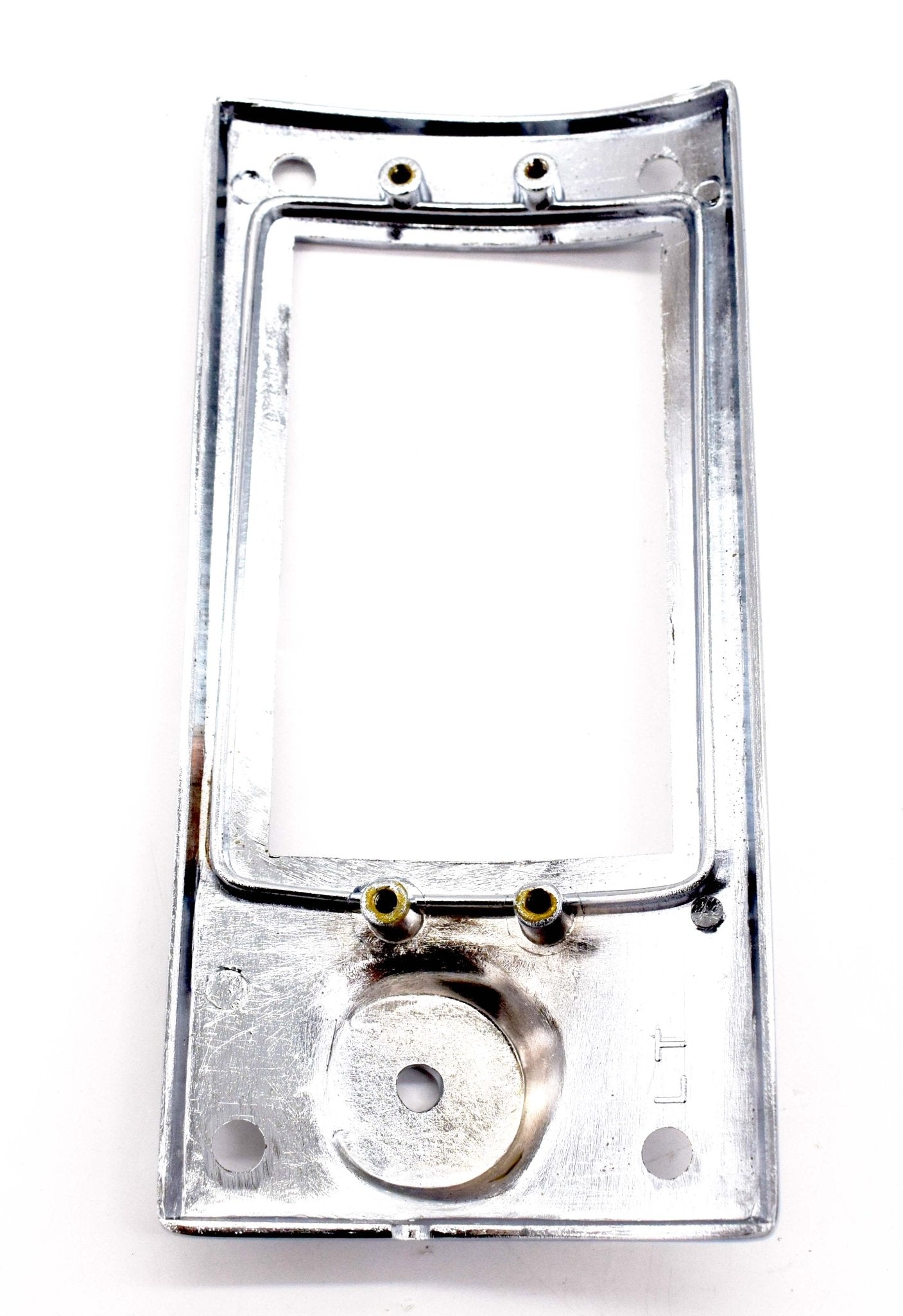 Chrome Tail and Stop Light Bezel, Drivers Side, 1952-1964 Station Wagon - The JeepsterMan