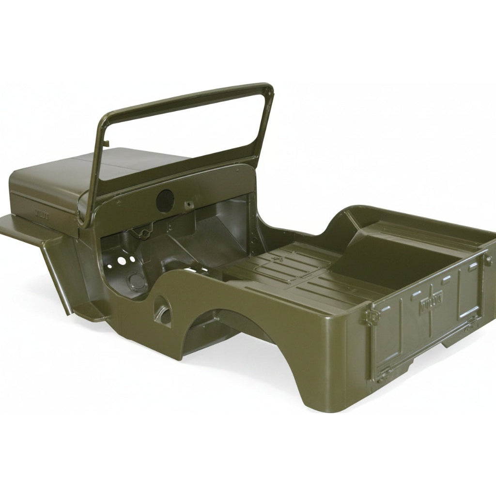 Complete Body Tub Kit, Steel, 1953-1968 Willys Jeep CJ3B - The JeepsterMan
