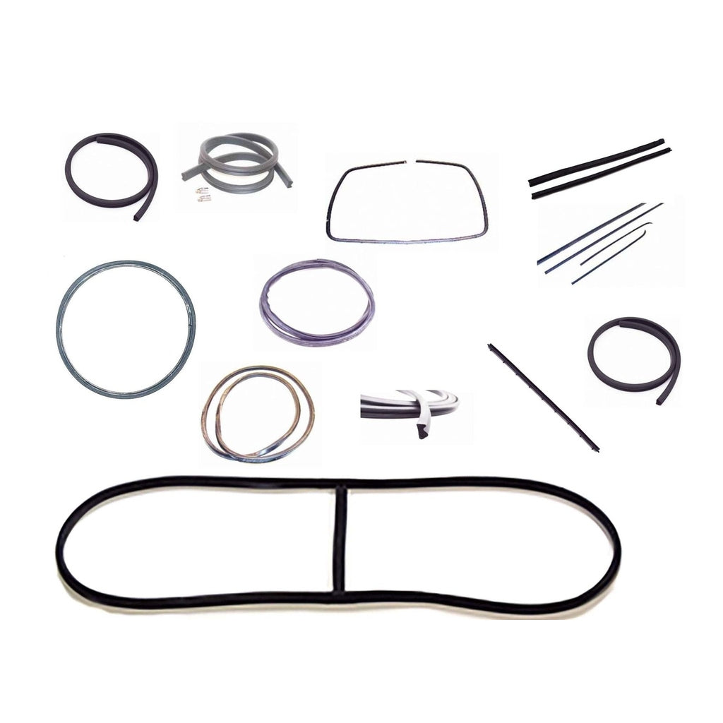 Complete Willys Station Wagon Weather Seal Rubber Kit, 1946-1960 Willys Station Wagon - The JeepsterMan