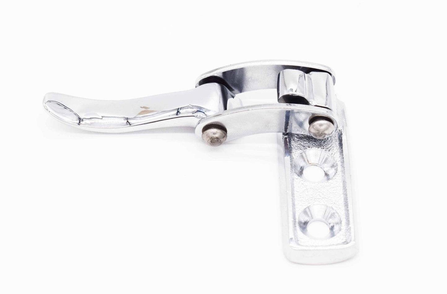 Convertible Lock Handle and Bracket, Driver side, 1948-1951, Jeepster - The JeepsterMan