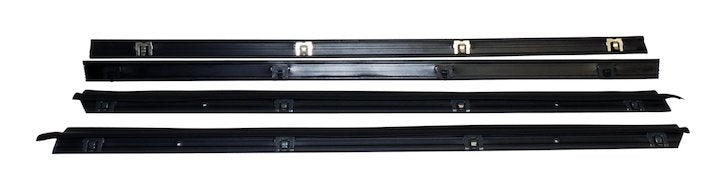 Door Glass Weatherstrip Master Set, 1982-1986, Jeep CJ-7, & CJ-8 w