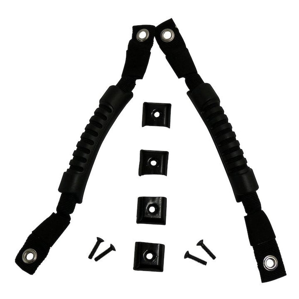 Door Grab Handle Set (Black), 1976-1986, Jeep CJ-5, CJ-7, & CJ-8 - The JeepsterMan