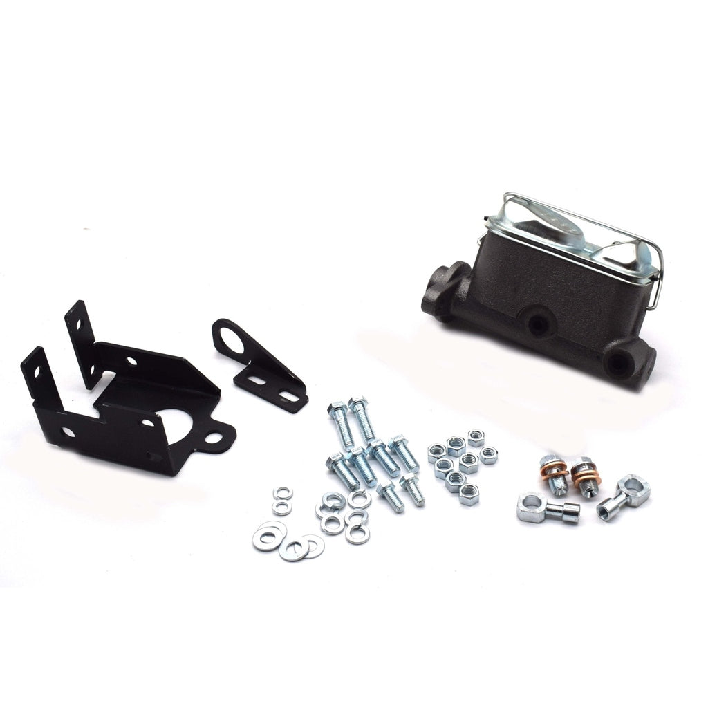 Dual Master Cylinder Conversion, Disc/Drum Basic Kit, 1946-1964, Willys Station Wagon and Pickup - The JeepsterMan