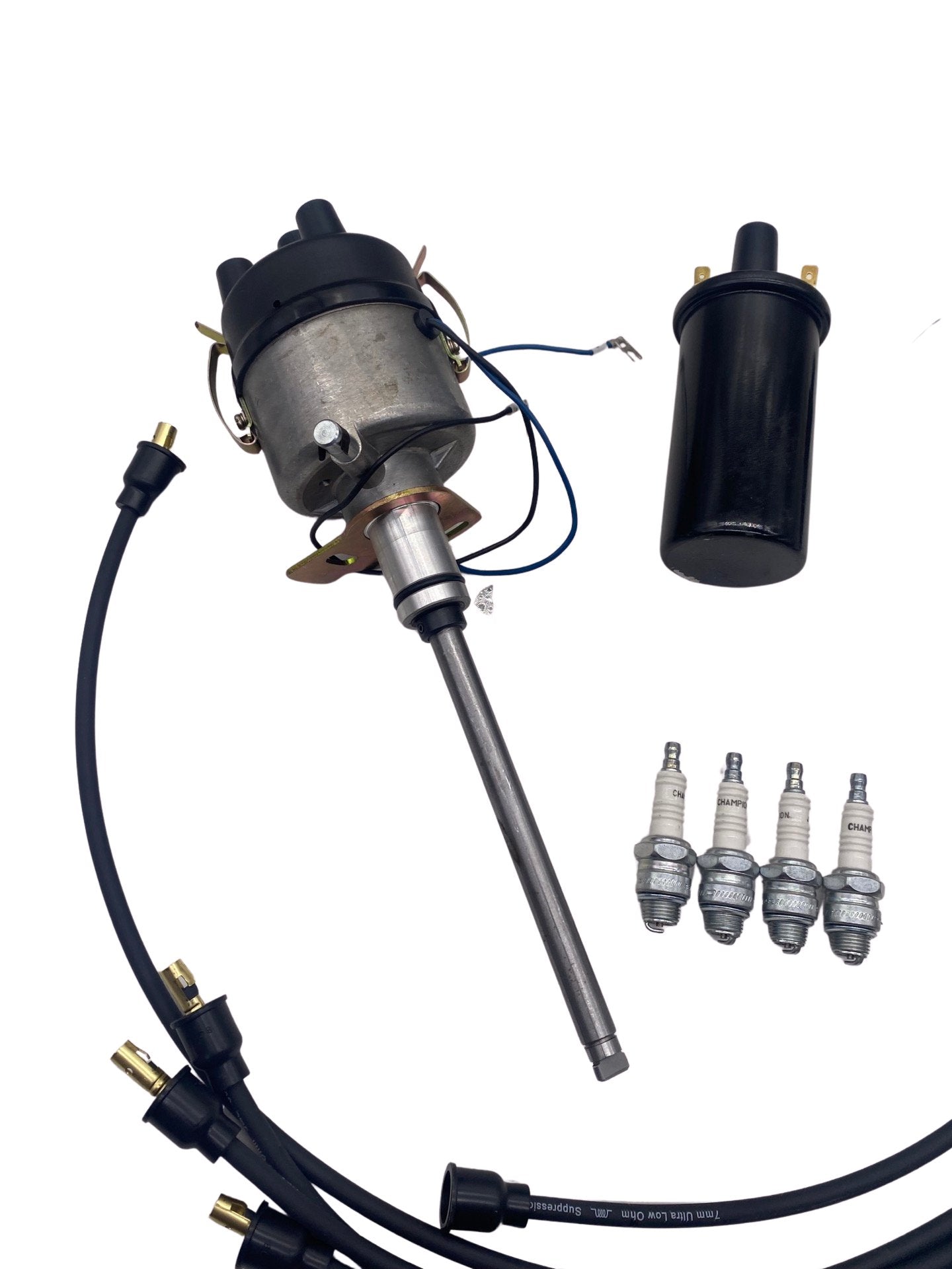 Electronic Ignition Conversion Kit, 12 Volt, 4-134 Engine, F Head, 1950-1971, Willys and Jeep Vehicles - The JeepsterMan