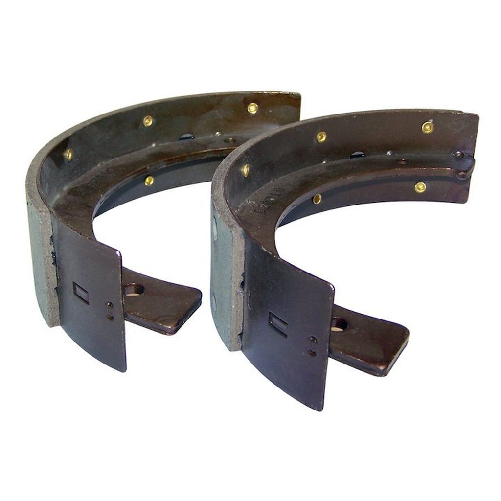 Emergency Brake Shoe Set, 1943-1971, MB, M38, CJ Series, Pick Up Truck, Station Wagon, and Sedan Delivery - The JeepsterMan