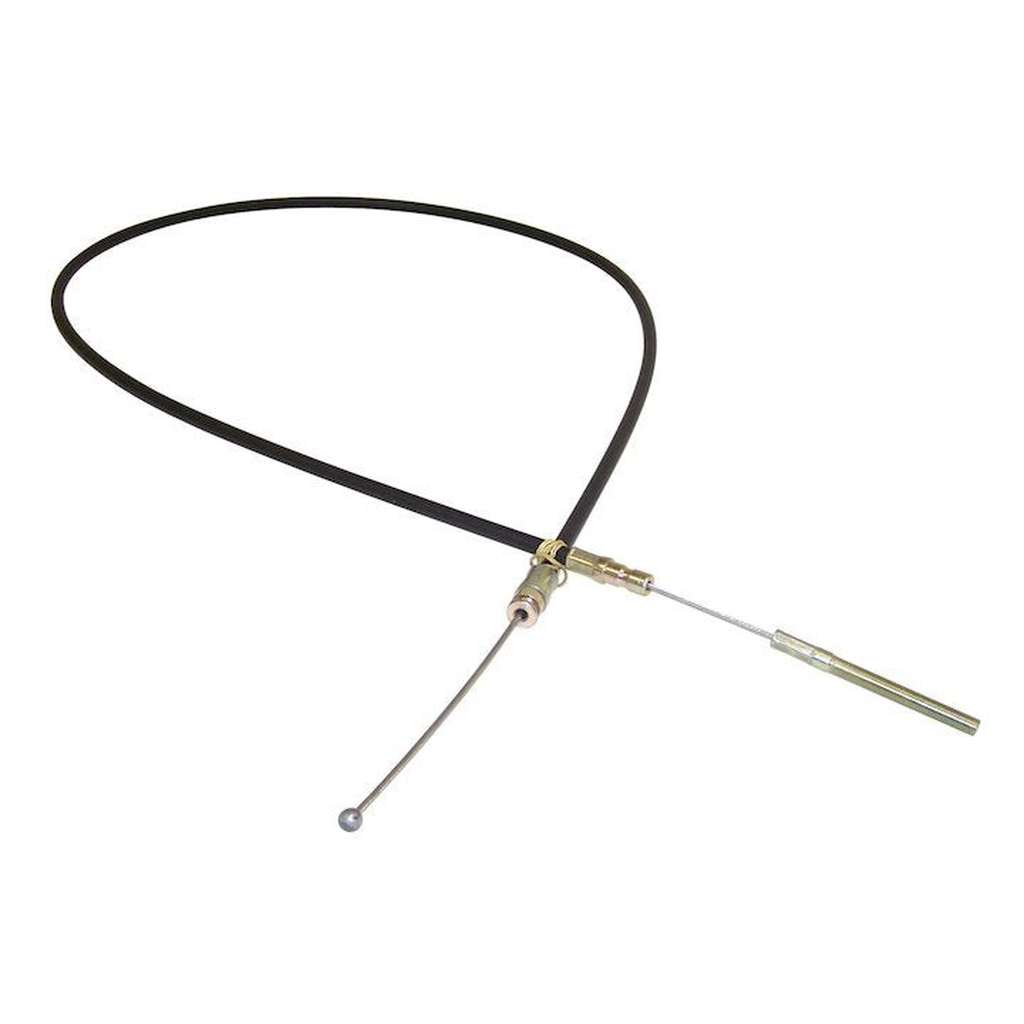 Emergency Hand Brake Cable, 63 5/8', 1955-1971 Willys & Jeep, CJ-3B, CJ-6, CJ-6 - The JeepsterMan