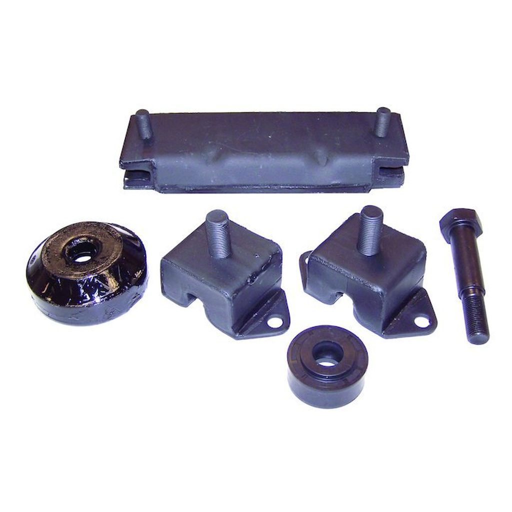 Willys Jeep Engine, Transmission, & Transfer Case Mounting Kit, 1941-1971, MB, GPW, CJ2A, 3A, 3B, 5, M38, M38A1