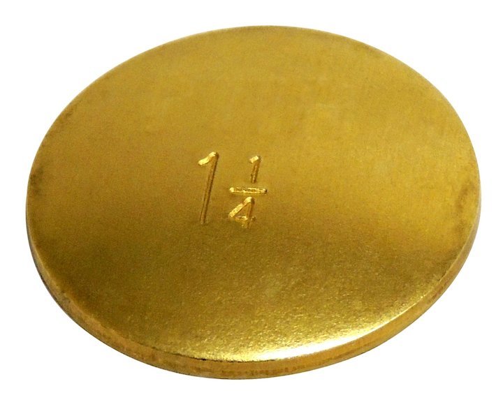 Expansion Freeze Plug (1.25'), 1941-1971, WIllys and Jeep with 4-134 Engine. - The JeepsterMan