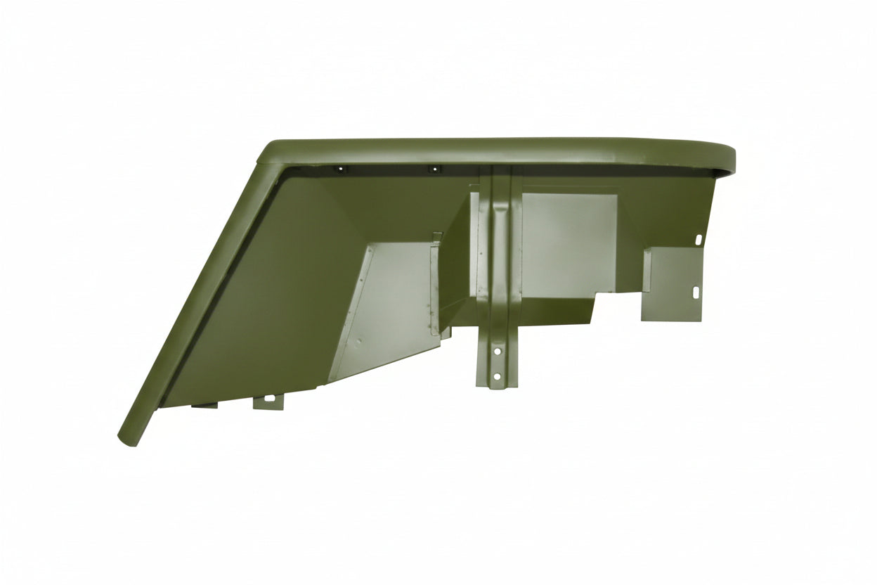 Fender (RH) Passenger Side w/ F Mark, 1941-1945, Ford GPW Willys Jeep - The JeepsterMan